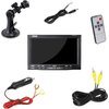Pyle Window 7" Suction-Mount LCD Widescreen Monitor and License-Plate-Mount PLCM7500